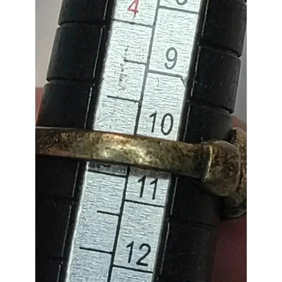 JAMES AVERY RETIRED STERLING SILVER FRIENDSHIP HANDSHAKE RING SIZE 5 - LB-C2457 - Picture 6 of 9